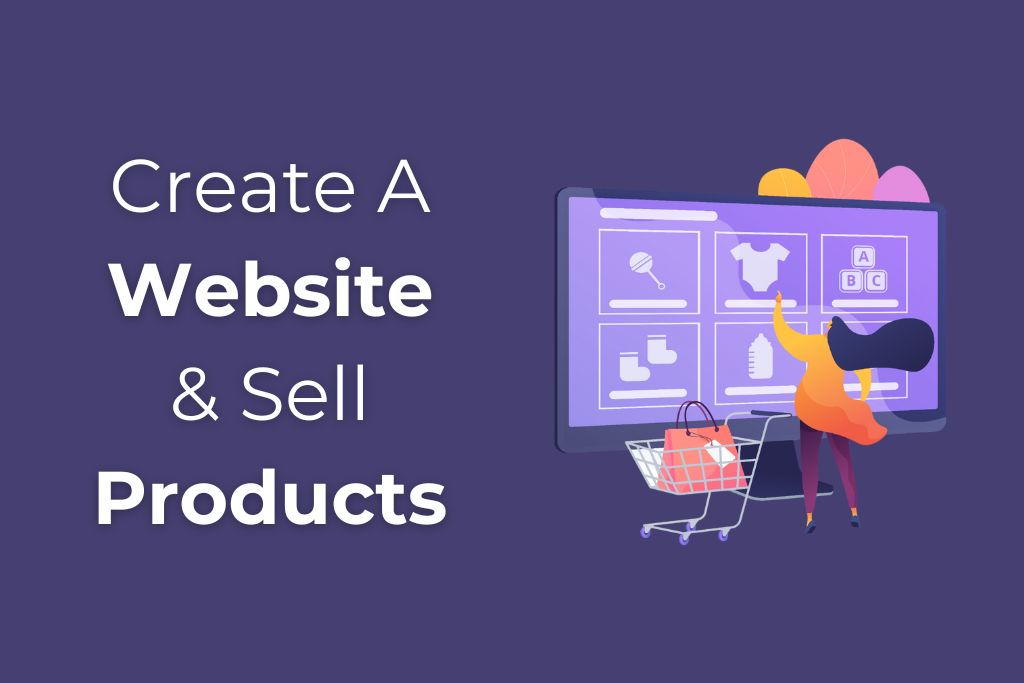 make a website to sell products